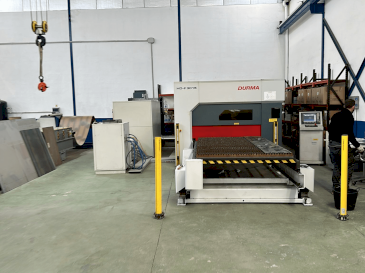 Used DURMA HD F 3015 Fiber Laser Cutting Machine