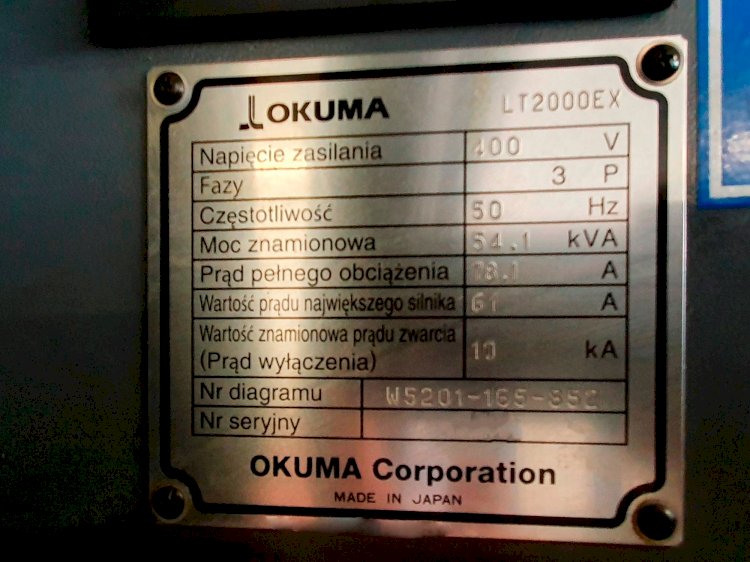 Okuma TCP-2000 for Sale in Riverside, CA - OfferUp