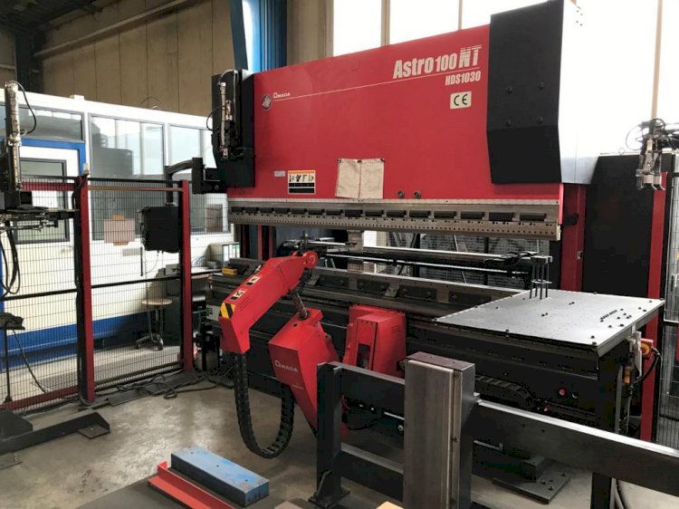 amada astro 100 robotic press brake