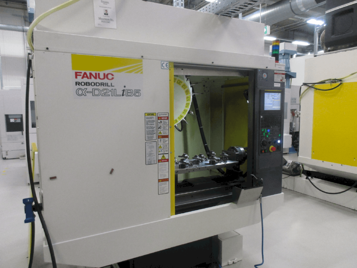 Fanuc #Robodrill-Alpha-D21LIA5, Fanuc 31i-B5, 27.5 X, 15.7 Y