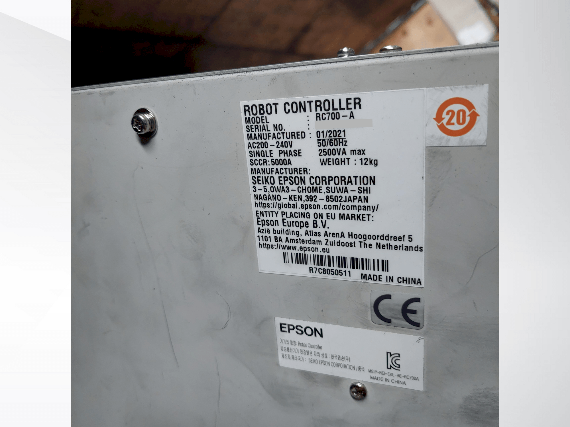 ➤ Used EPSON C8A-901 S - Robot For Sale | gindumac.com