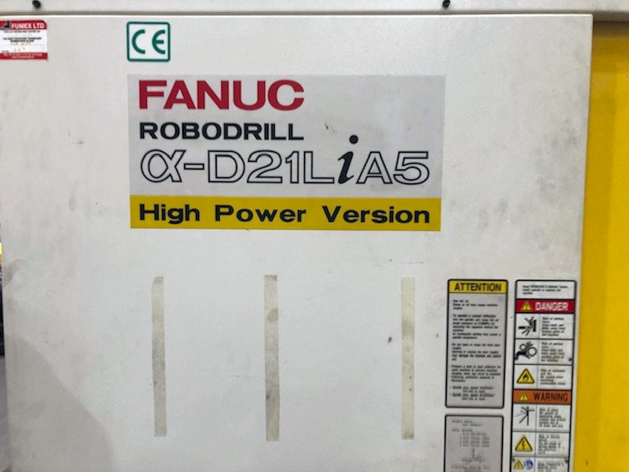Fanuc #Robodrill-Alpha-D21LIA5, Fanuc 31i-B5, 27.5 X, 15.7 Y, 12.9 Z,  10000 RPM, 21 automatic tool changer, 2014 for Sale