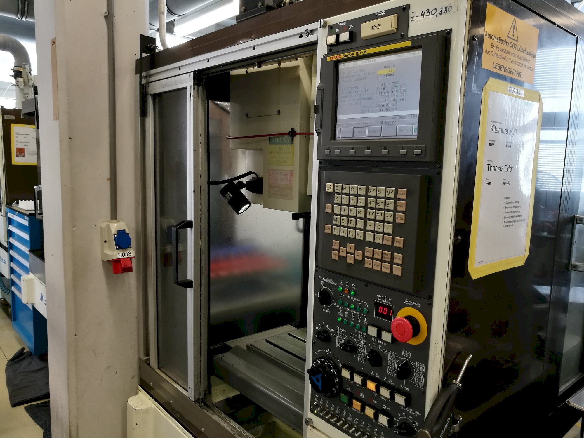 Kitamura Mycenter-0 Vertical Machining Center