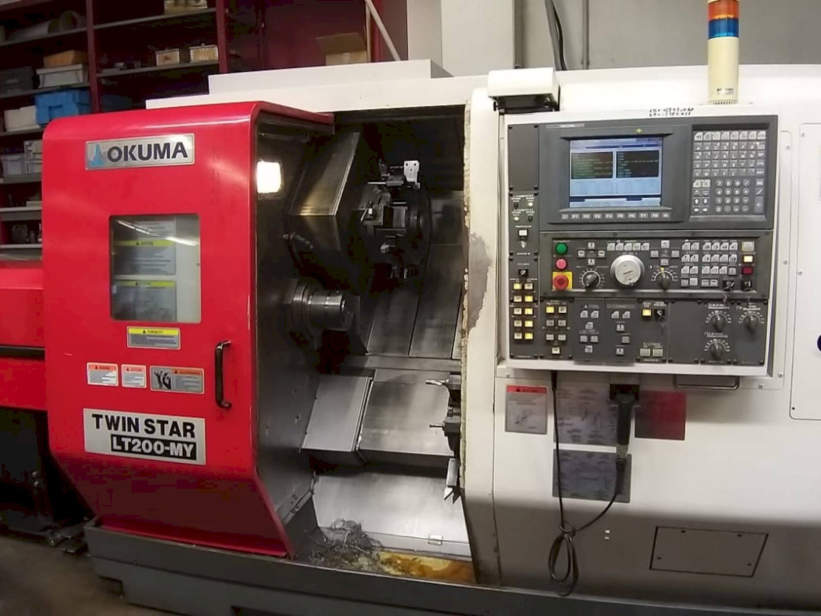 Okuma Twin Star LT200-MY Lathe