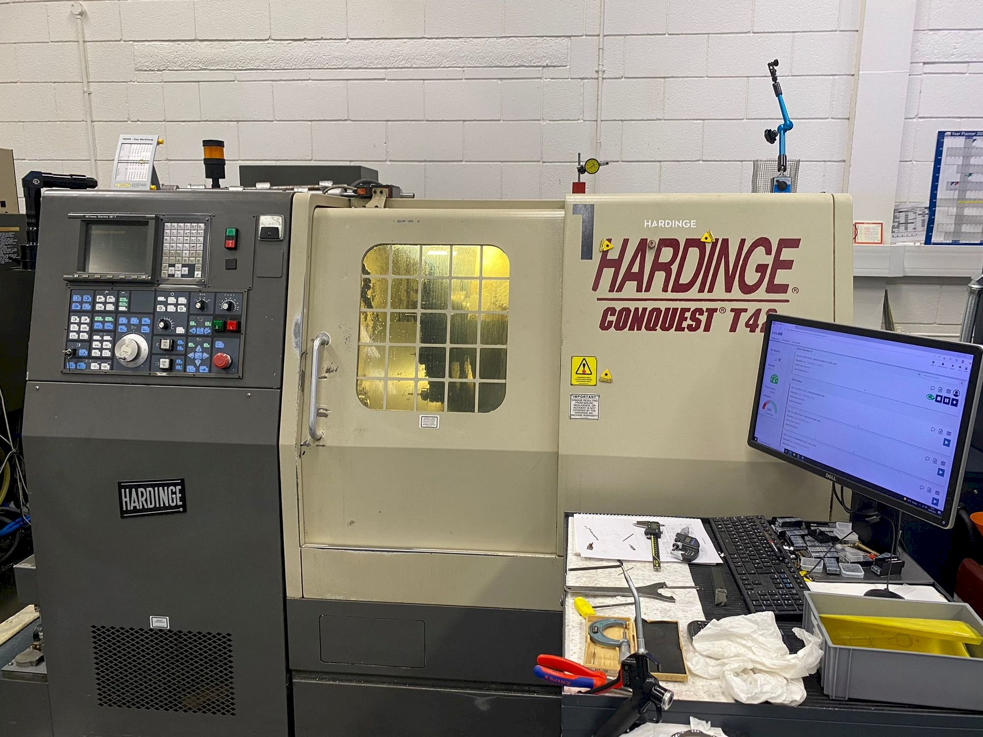 HARDINGE Conquest T42 Lathe