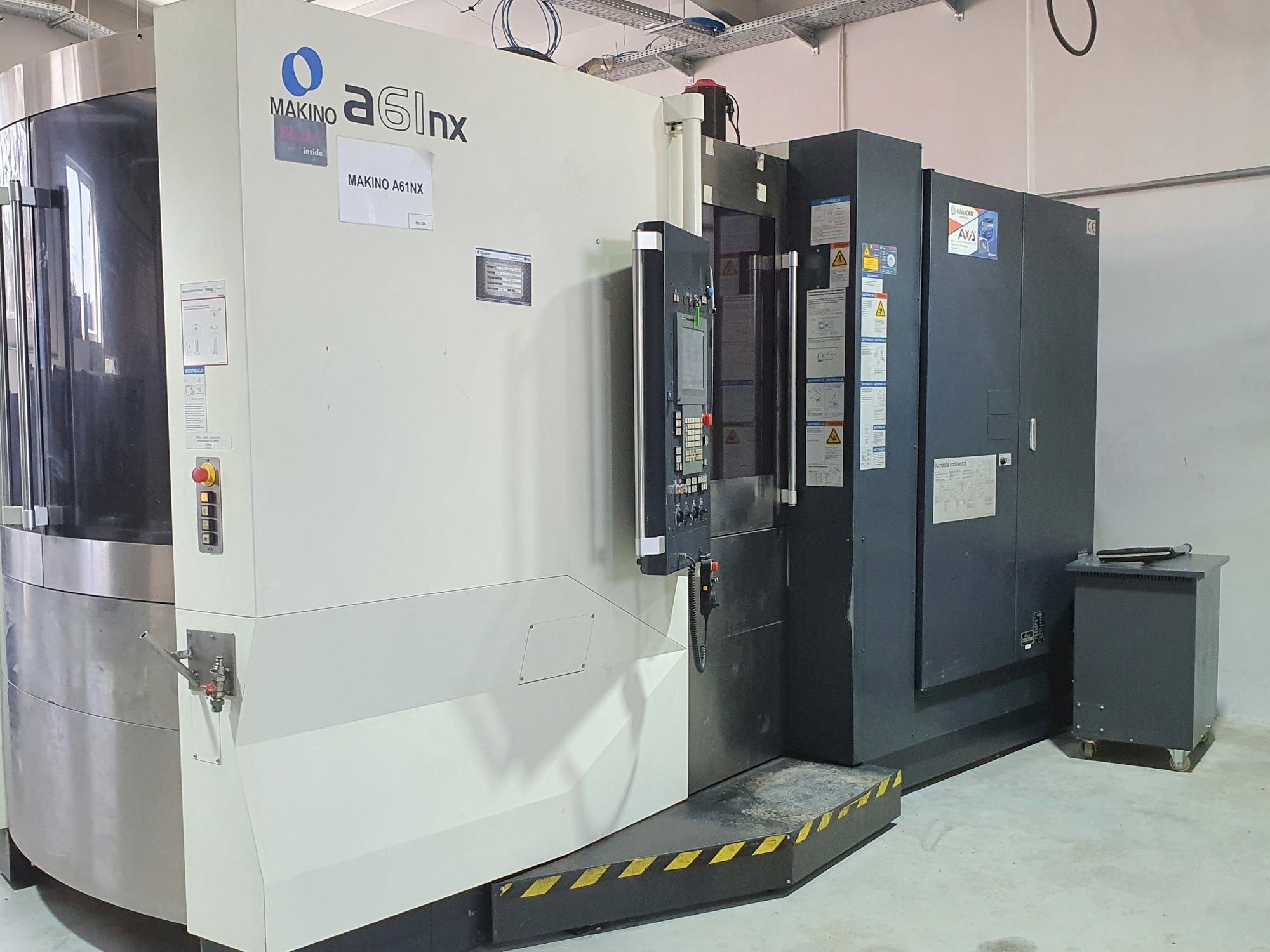 Makino a61nx horizontal machining center